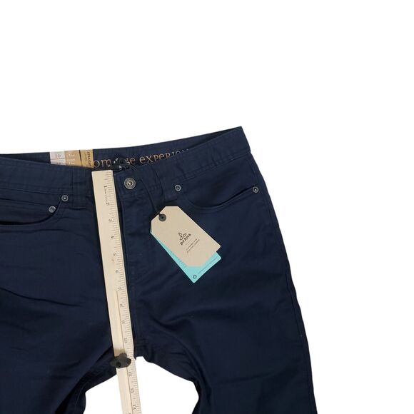 Prana Bridger Jean Mens 30x36 Blue Slim Fit Straight Leg Stretch Denim 5 Pocket - Picture 11 of 11